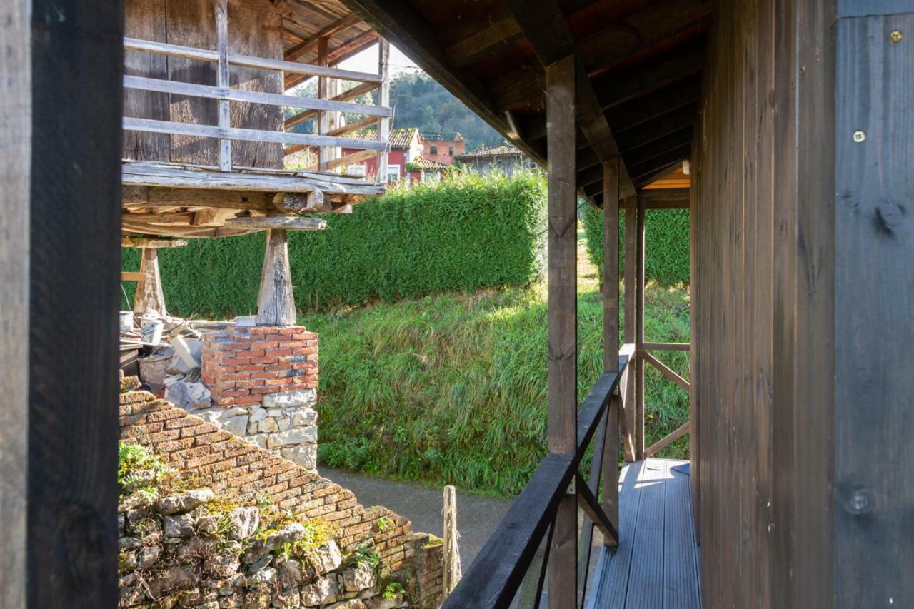 Gasthaus Casa Delfina Pravia Exterior foto