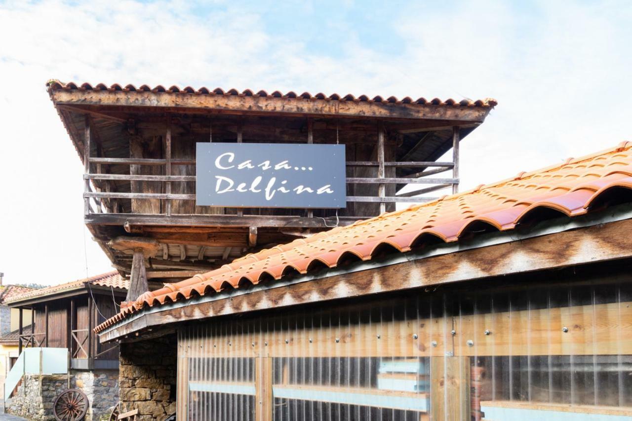 Gasthaus Casa Delfina Pravia Exterior foto